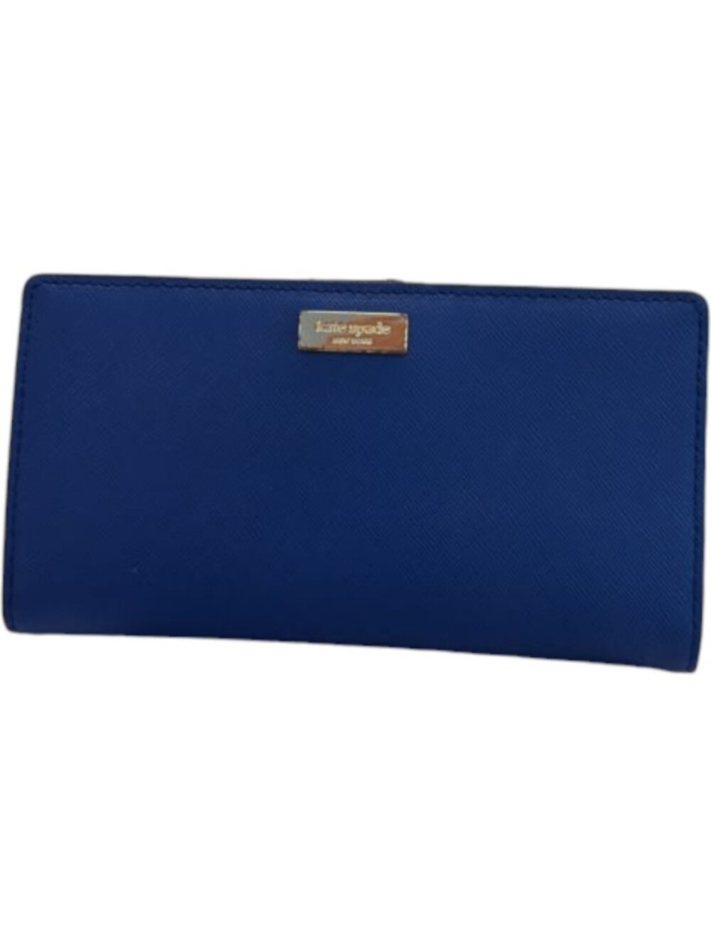 634136CR C1 Kate Spade Wallet Long Blue Leather